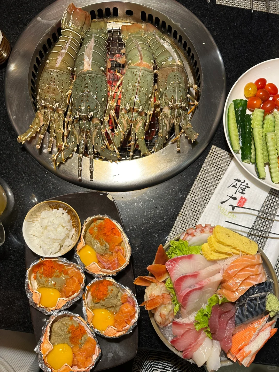 Chiang Mai-Chiang Mai Yuu Dai? lobster buffet, with 2 choices of original flavor and with cheese
