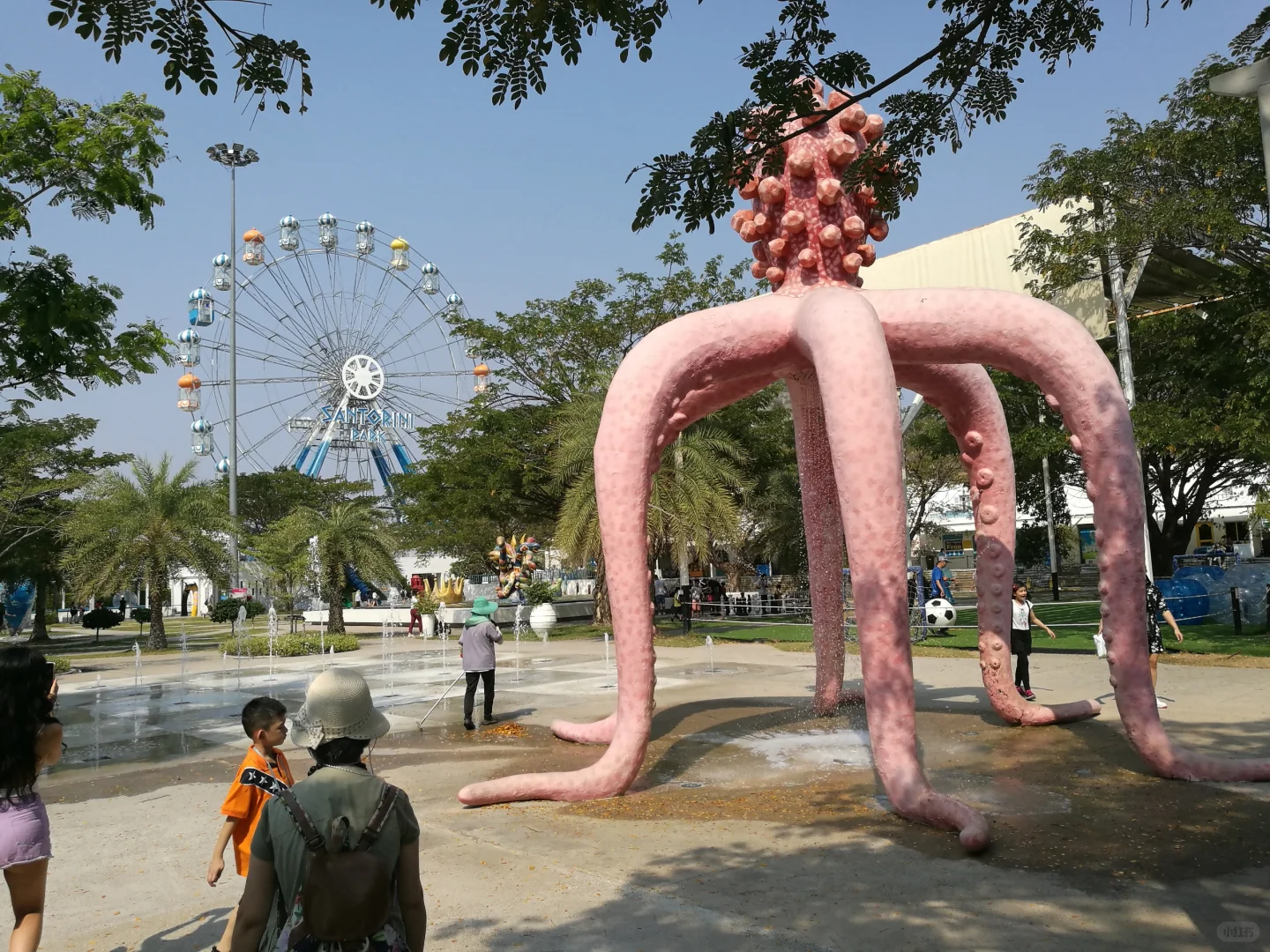 Hua Hin-Hua Hin Santorini Amusement Park, with a strong Greek style