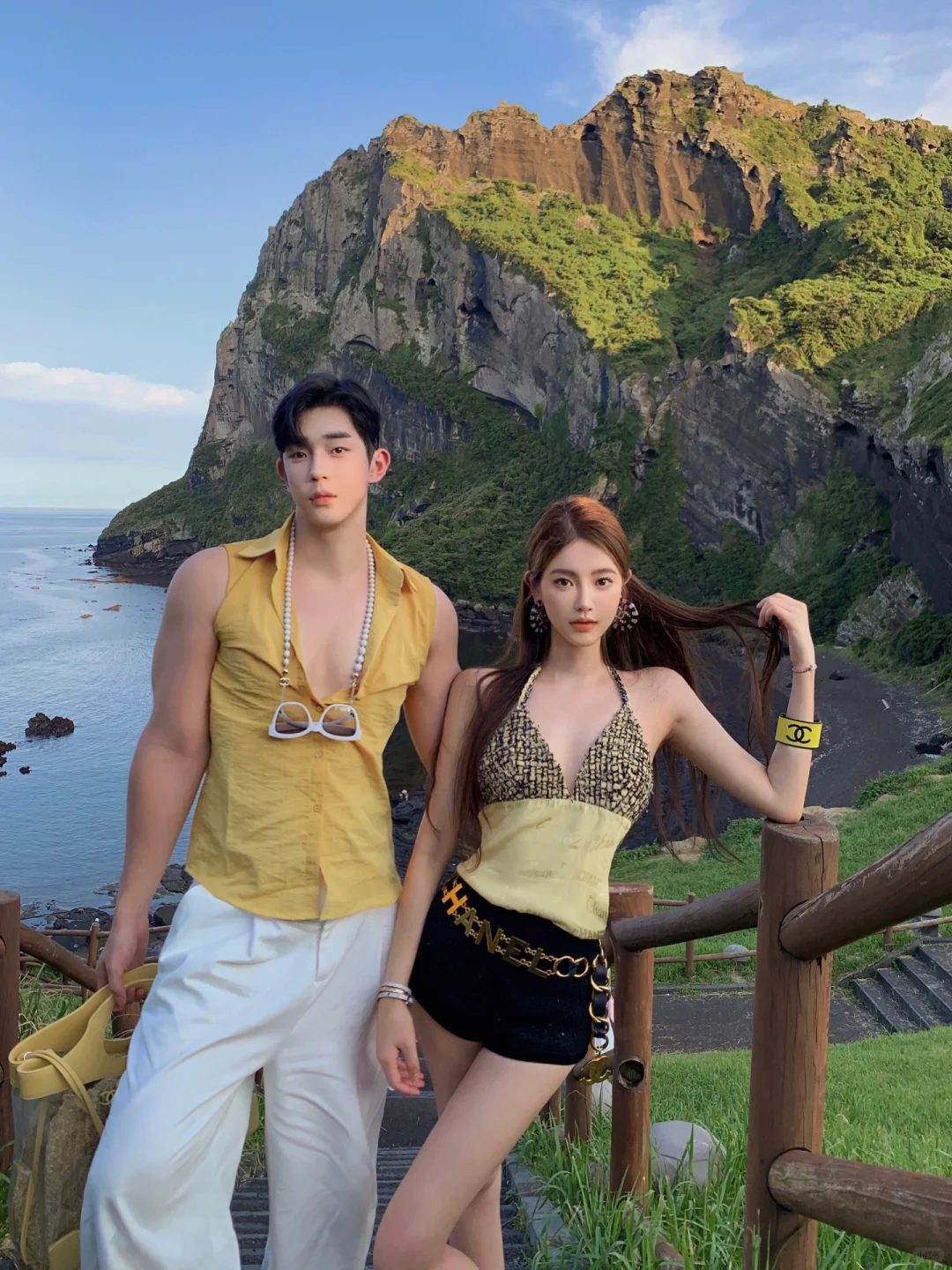 Busan/Jeju-Chengshan Sunrise Peak Scenic Area⛅️, away from the hustle and bustle of the city?