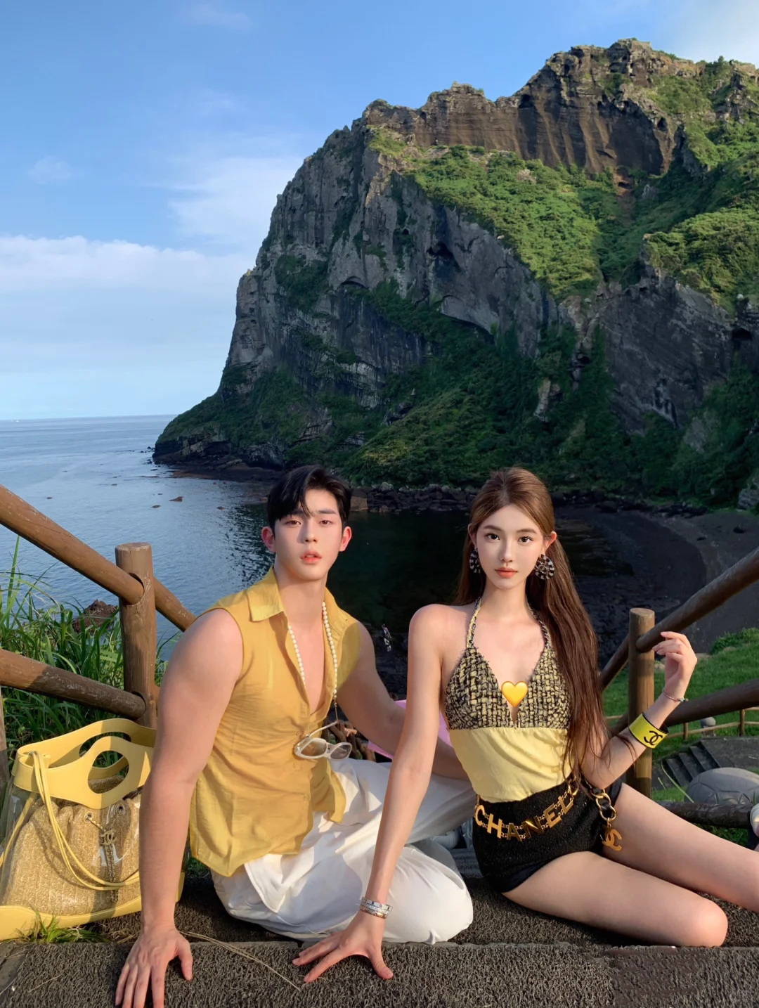 Busan/Jeju-Chengshan Sunrise Peak Scenic Area⛅️, away from the hustle and bustle of the city?