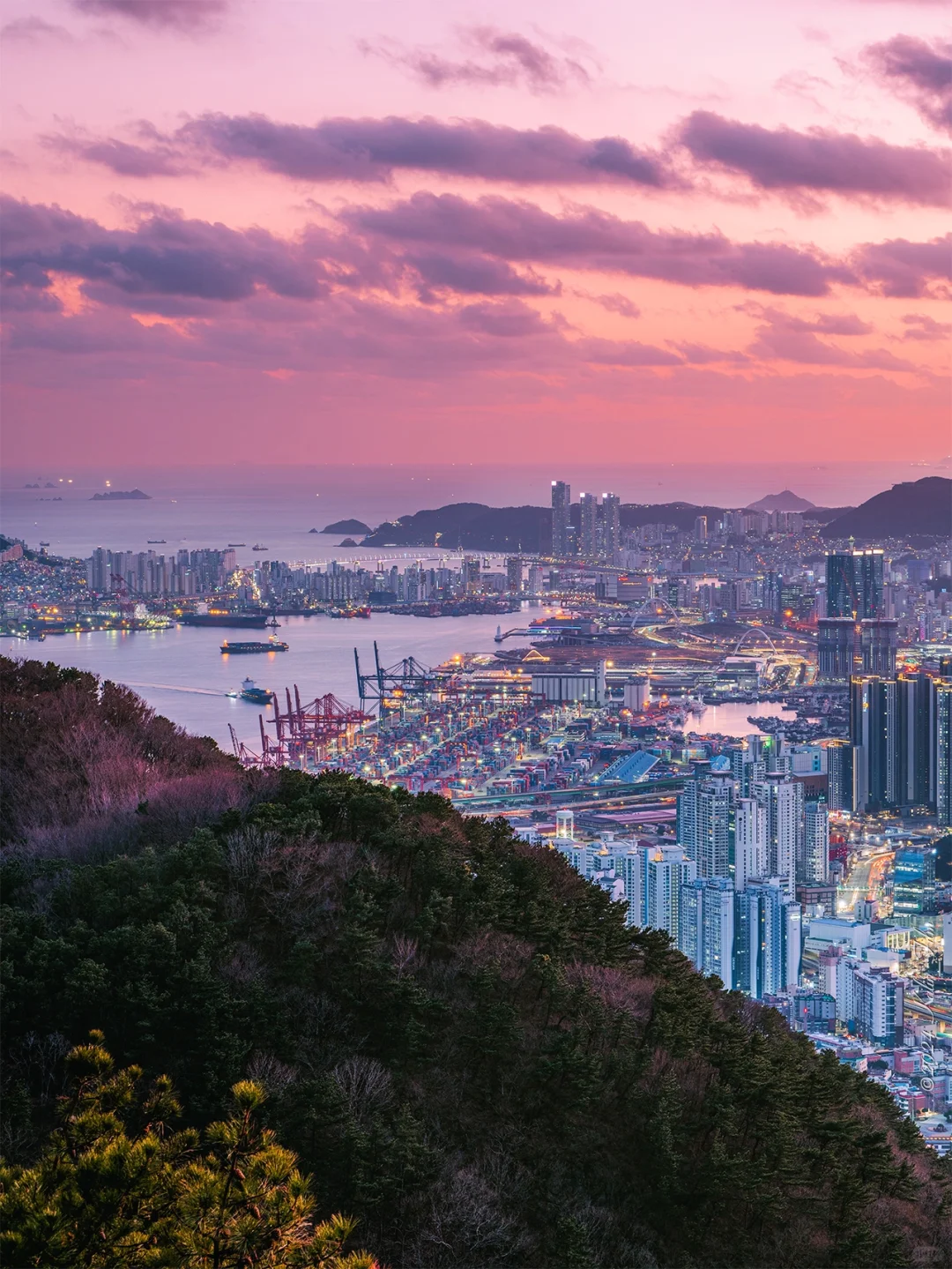 Busan/Jeju-Busan Night View ?｜Hwangnyeongsan Observation Deck & Beacon Tower