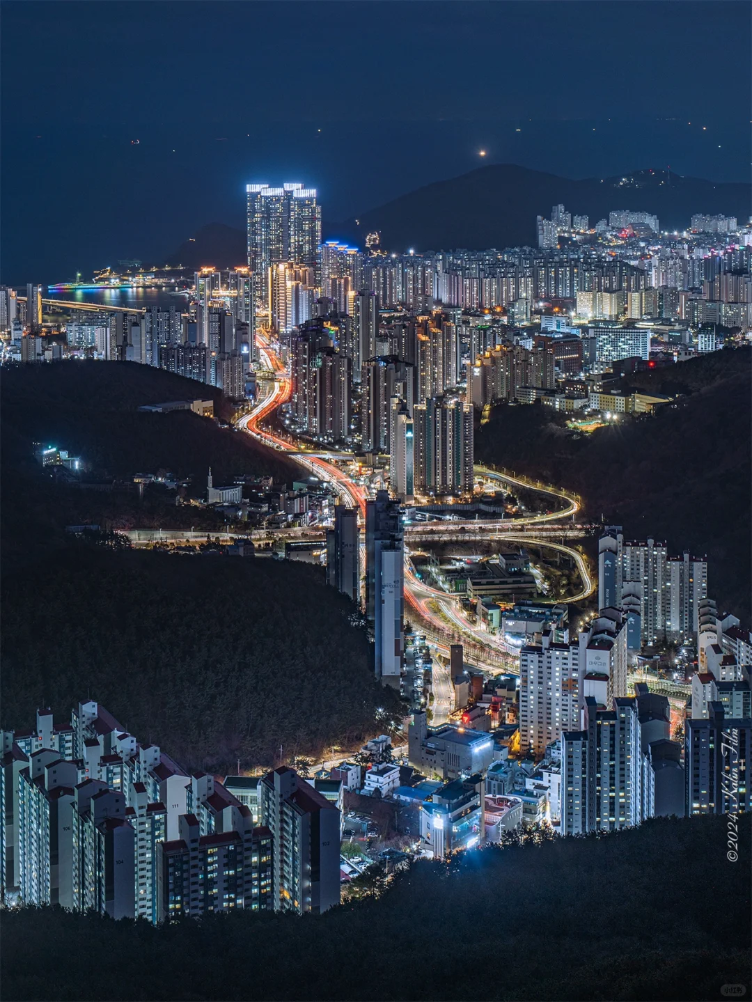 Busan/Jeju-Busan Night View ?｜Hwangnyeongsan Observation Deck & Beacon Tower