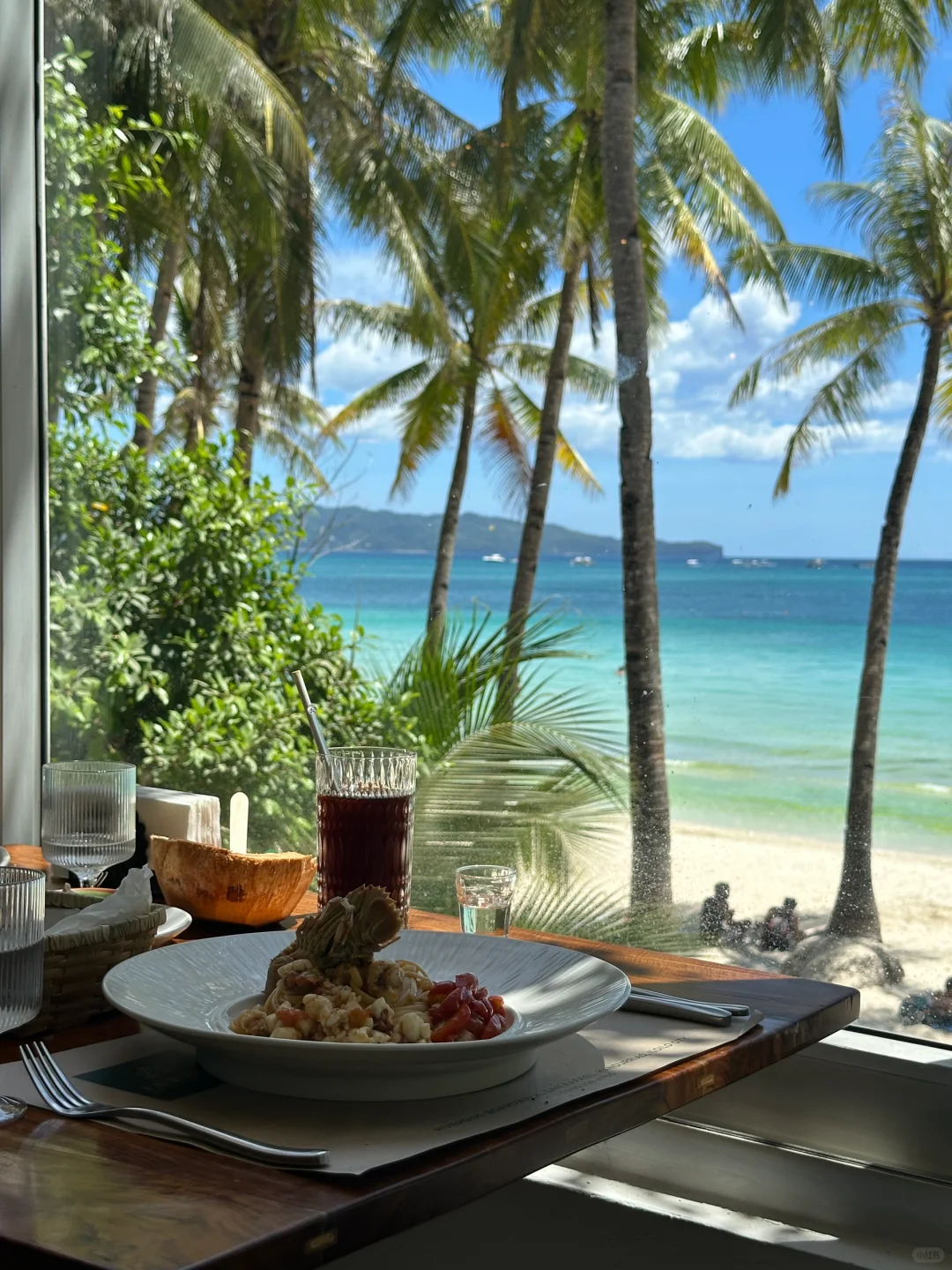 Boracay-Boracay 5-day travel food record?, where I saw the beautiful sunset