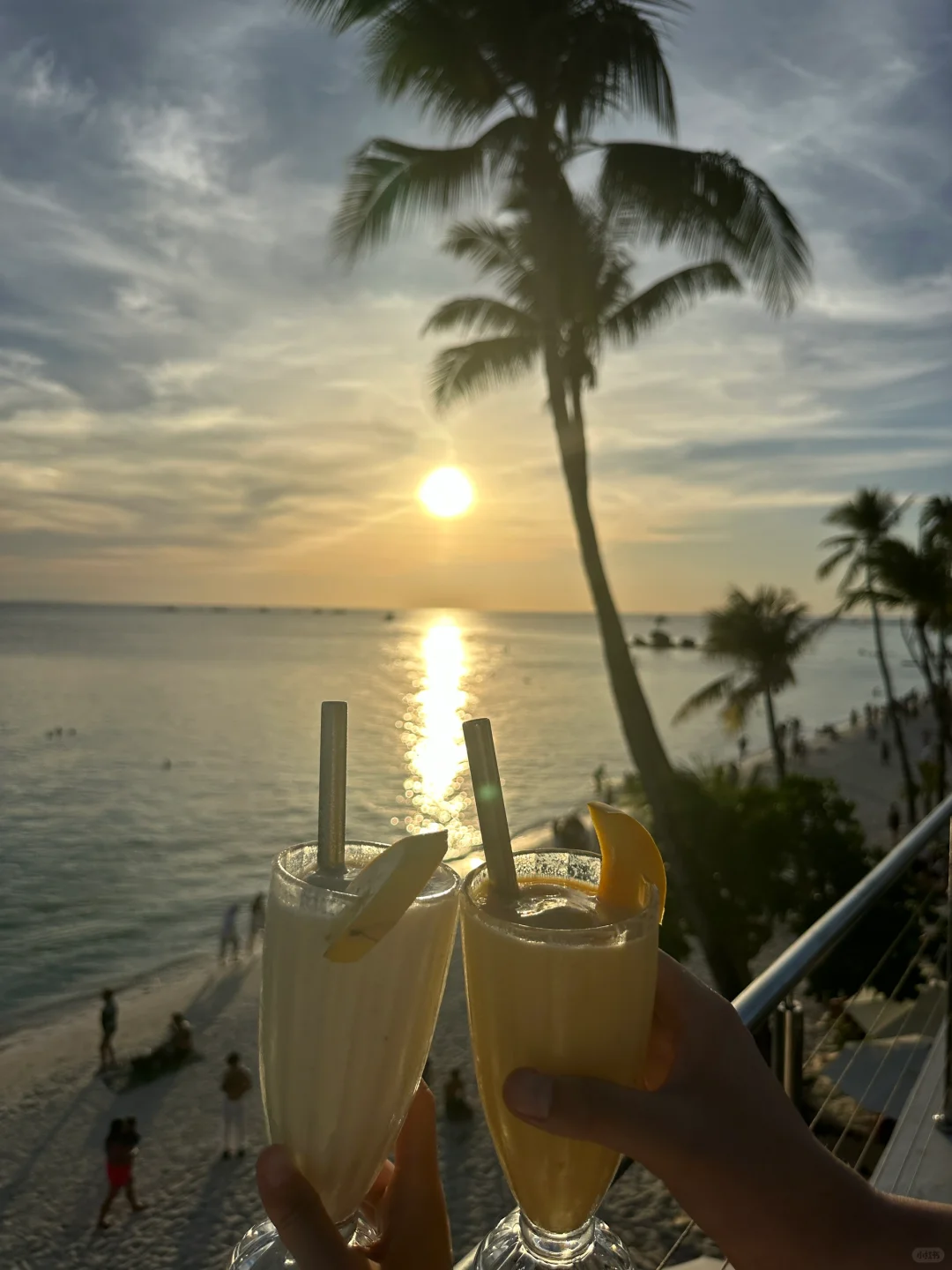 Boracay-Boracay 5-day travel food record?, where I saw the beautiful sunset