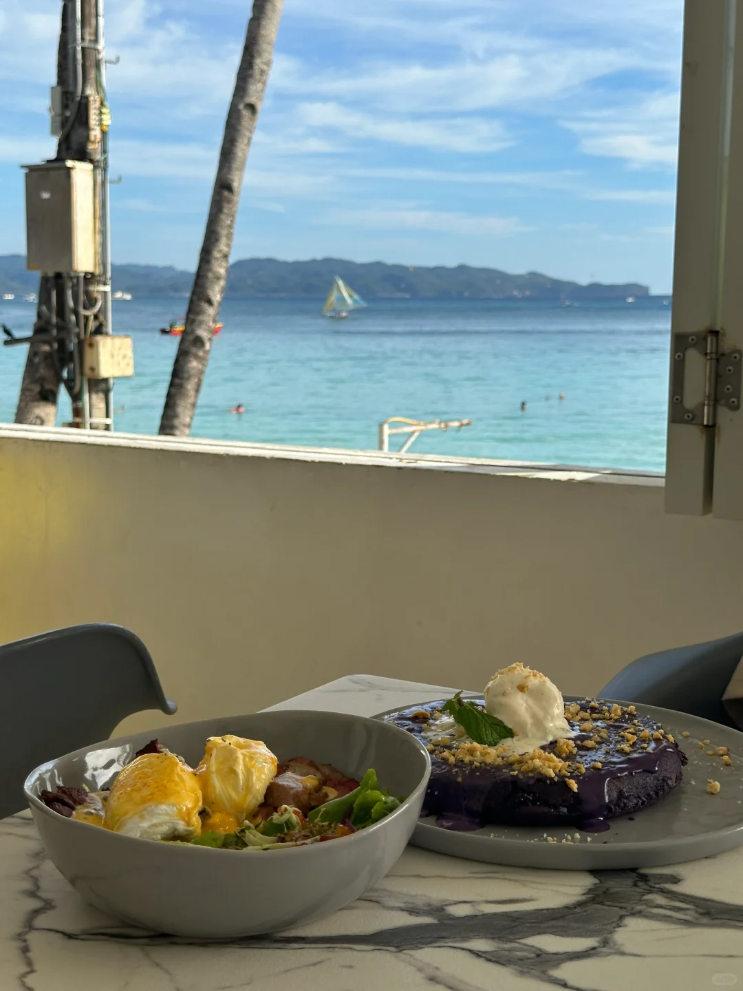 Boracay-Boracay 5-day travel food record?, where I saw the beautiful sunset