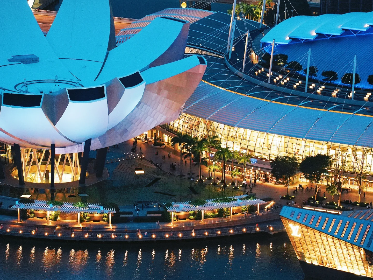 Singapore-Singapore city night view? | I captured the blues moment here
