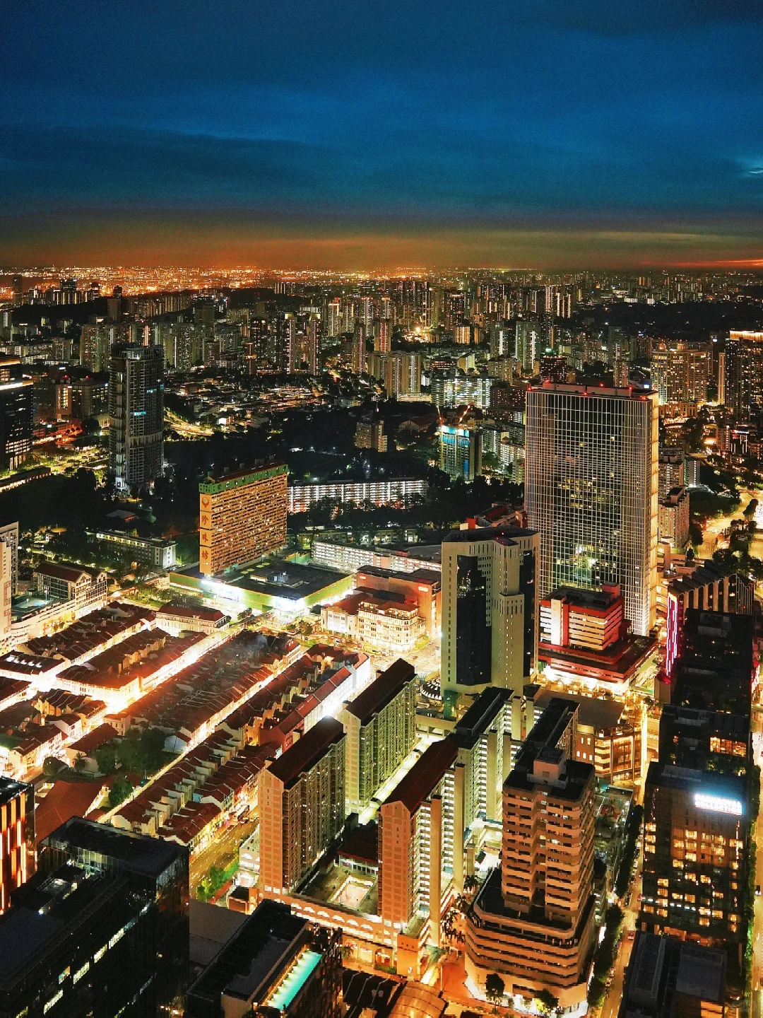 Singapore-Singapore city night view? | I captured the blues moment here