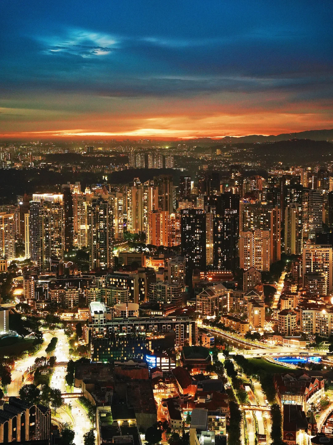 Singapore-Singapore city night view? | I captured the blues moment here