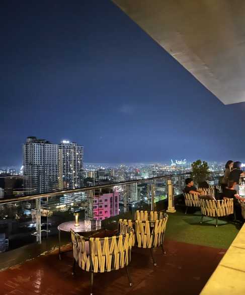 Cebu-Verified Rooftop Bar & Lounge, a high-altitude open-air bar near Cebu IT Park