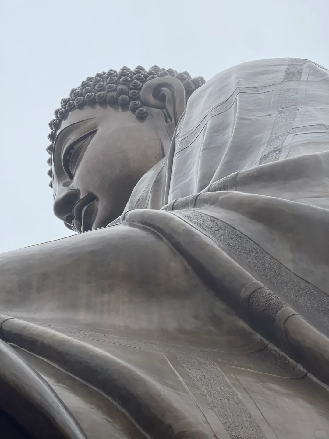 Hong kong-?Weekend trip to Hong Kong, the huge Buddha statue on Lantau Island cleanses your soul⛰️