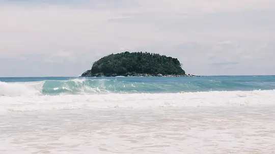 Phuket-Phuket's sea breeze heat wave hits?️, drink a sip of cold and delicious coconut water