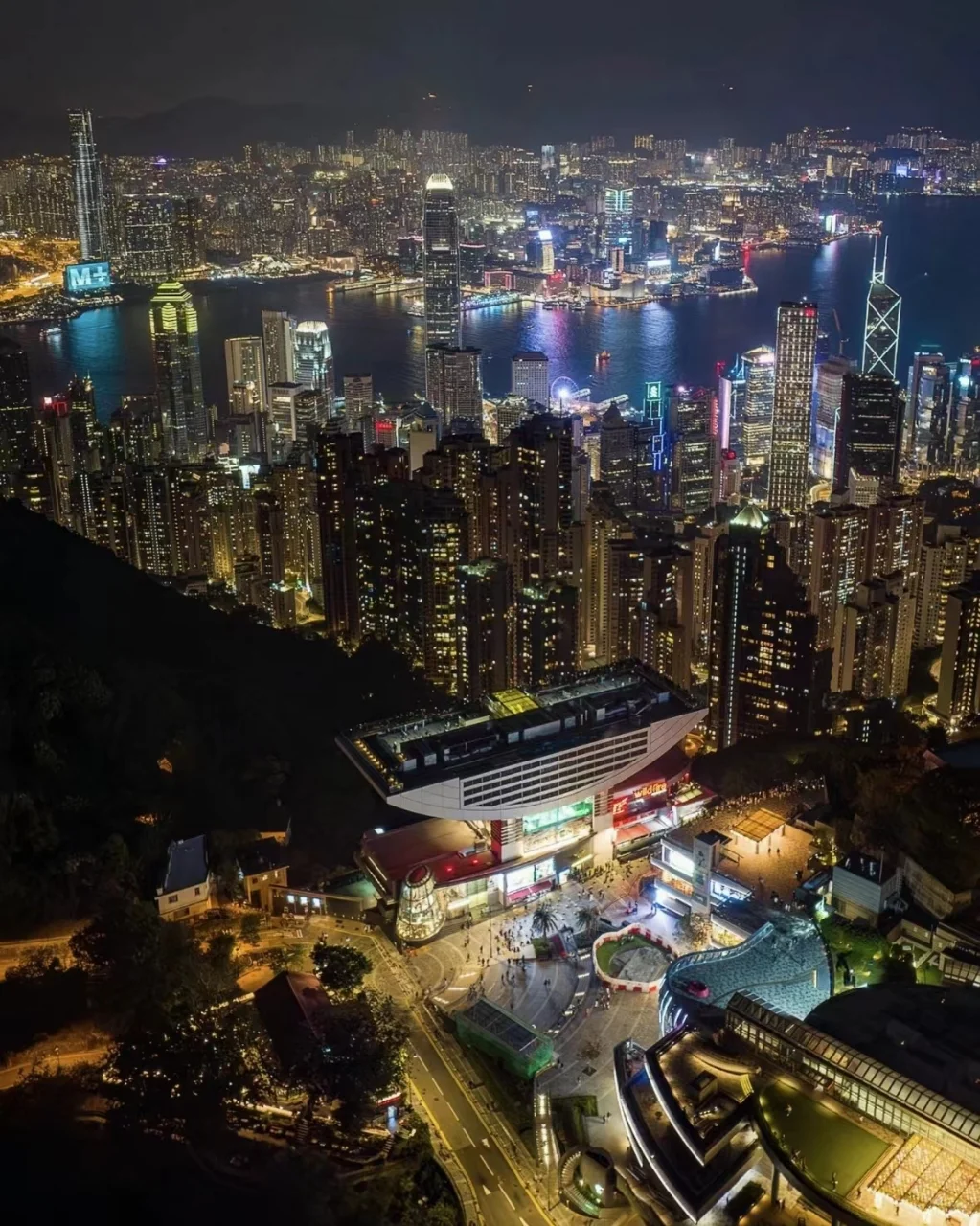 Hong kong-Travel in Hong Kong. Take the Victoria Peak Cable Car? and see the Sky Terrace