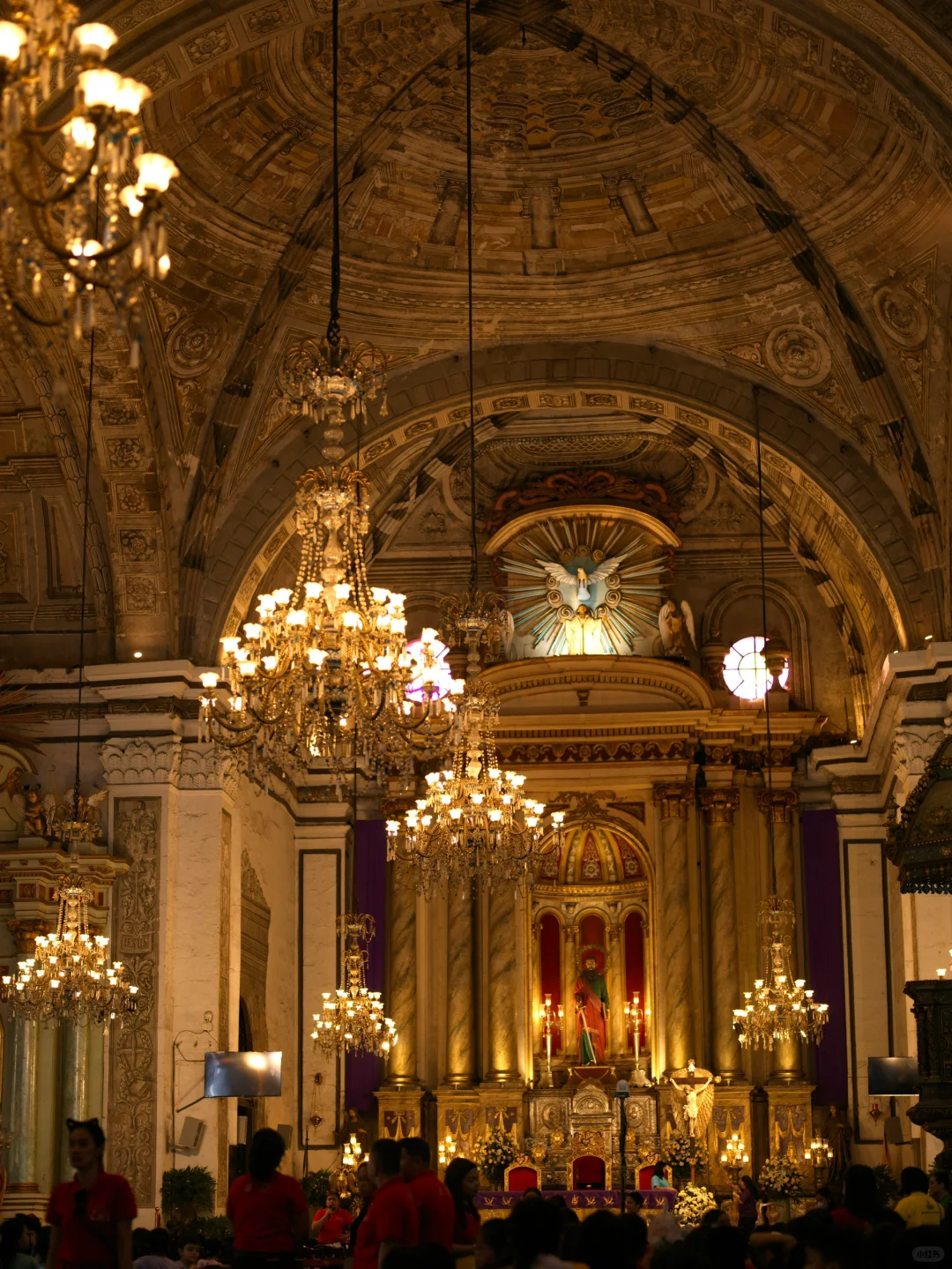 Manila/Luzon-St. Augustine Church, the ruling center established by Spanish colonists in the Philippines