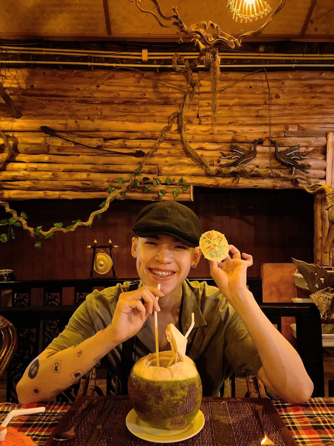 Krabi-Thailandia Bar n Restaurant?, a nature-style restaurant located in AoNang Bar Street