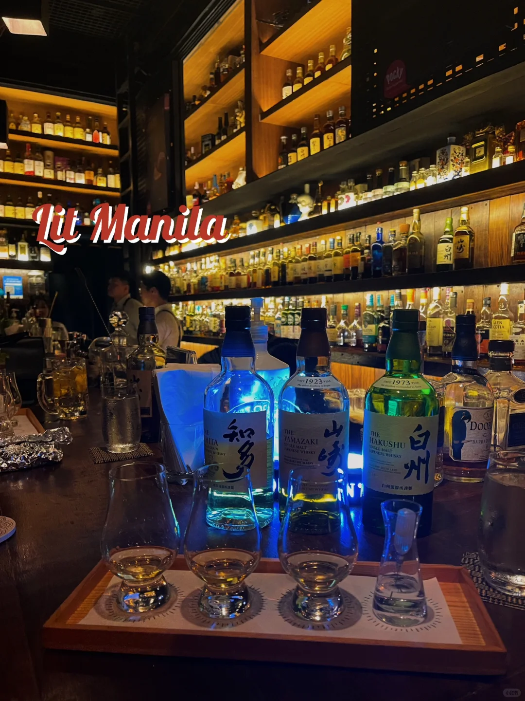 Manila/Luzon-Lit Manila?, a whisky bar in BGC, is worth trying for Japanese-style cocktails
