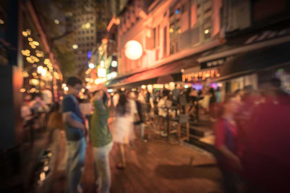 Singapore-Singapore Clarke Quay, an entertainment district for shopping, dining and tourism