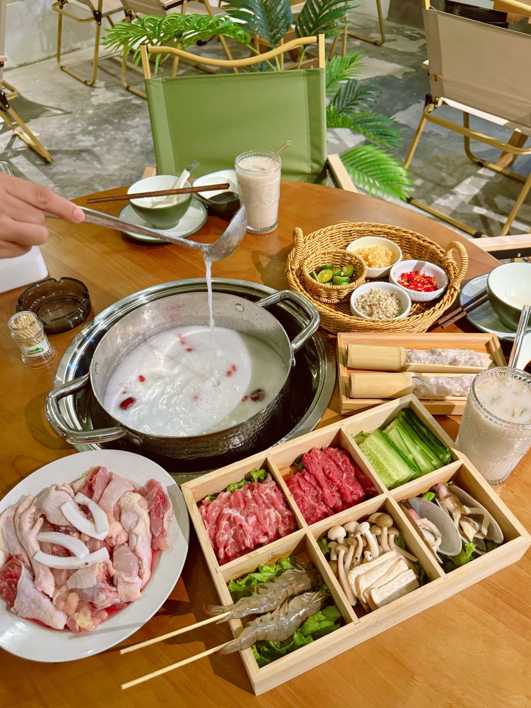 Clark/Angel City-Qiong Xiang Coconut Flavor?, the Delicious Coconut Chicken Hot Pot in Angeles City