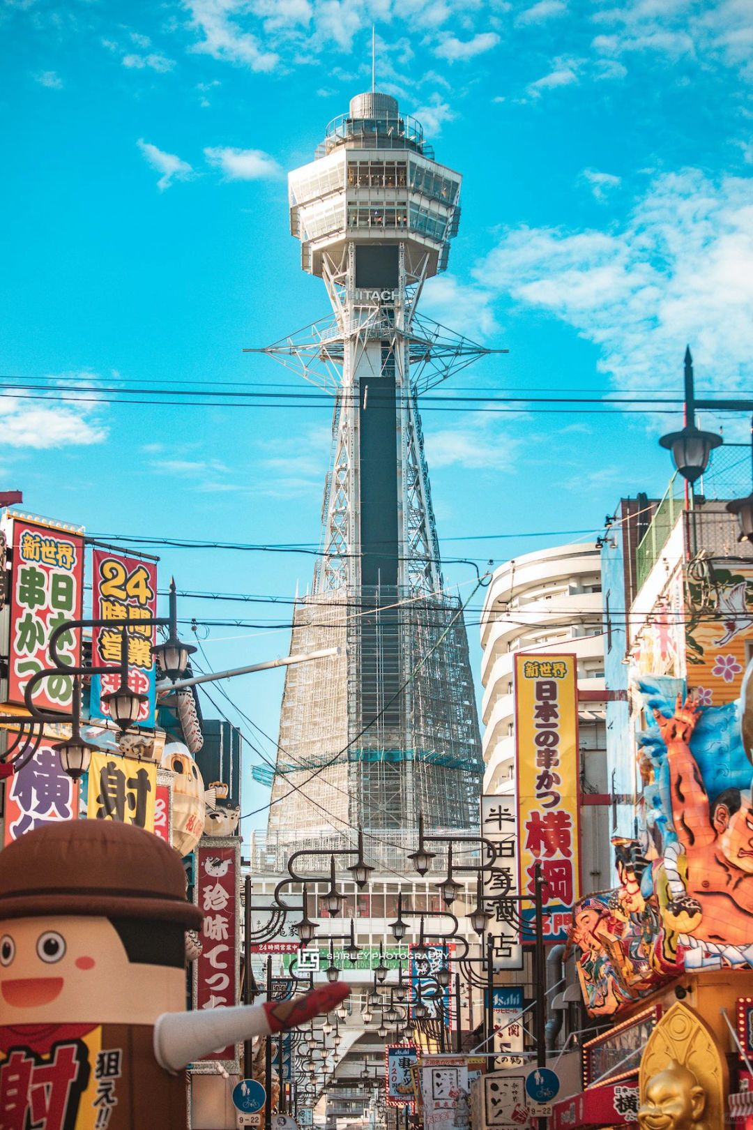 Osaka-Don't miss the hidden spot of Osaka's Tsutenkaku? , where you can see the entire city