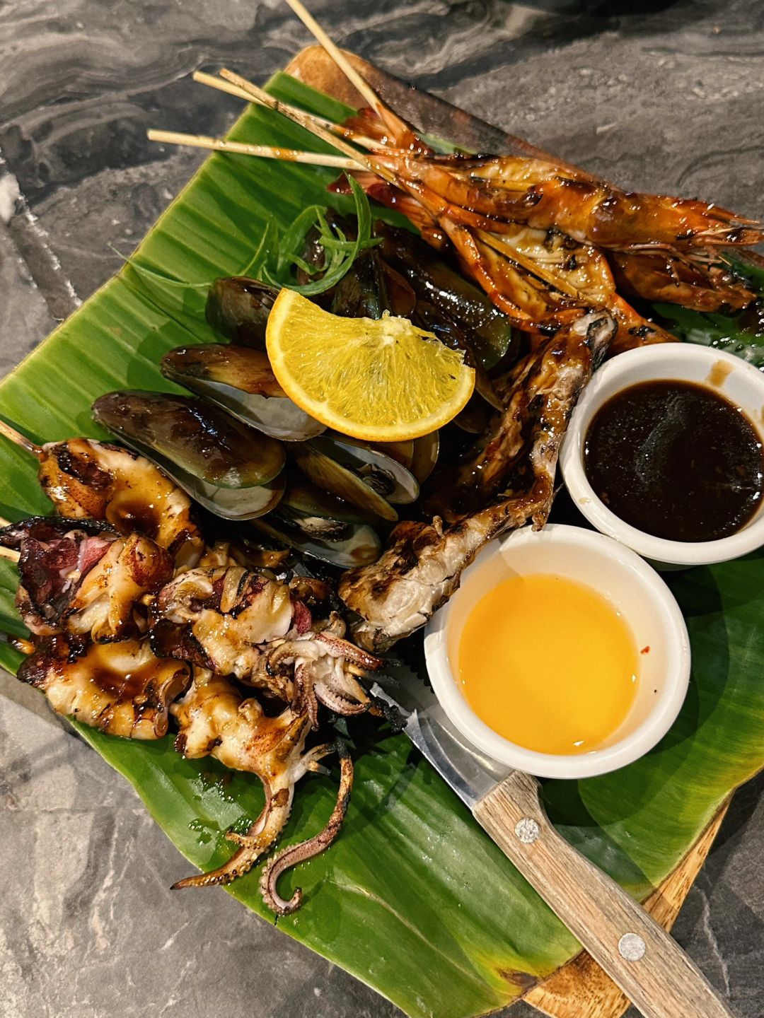 Boracay-Boracay S2dmall I Love Backyard BBQ Restaurant?, recommended seafood platter