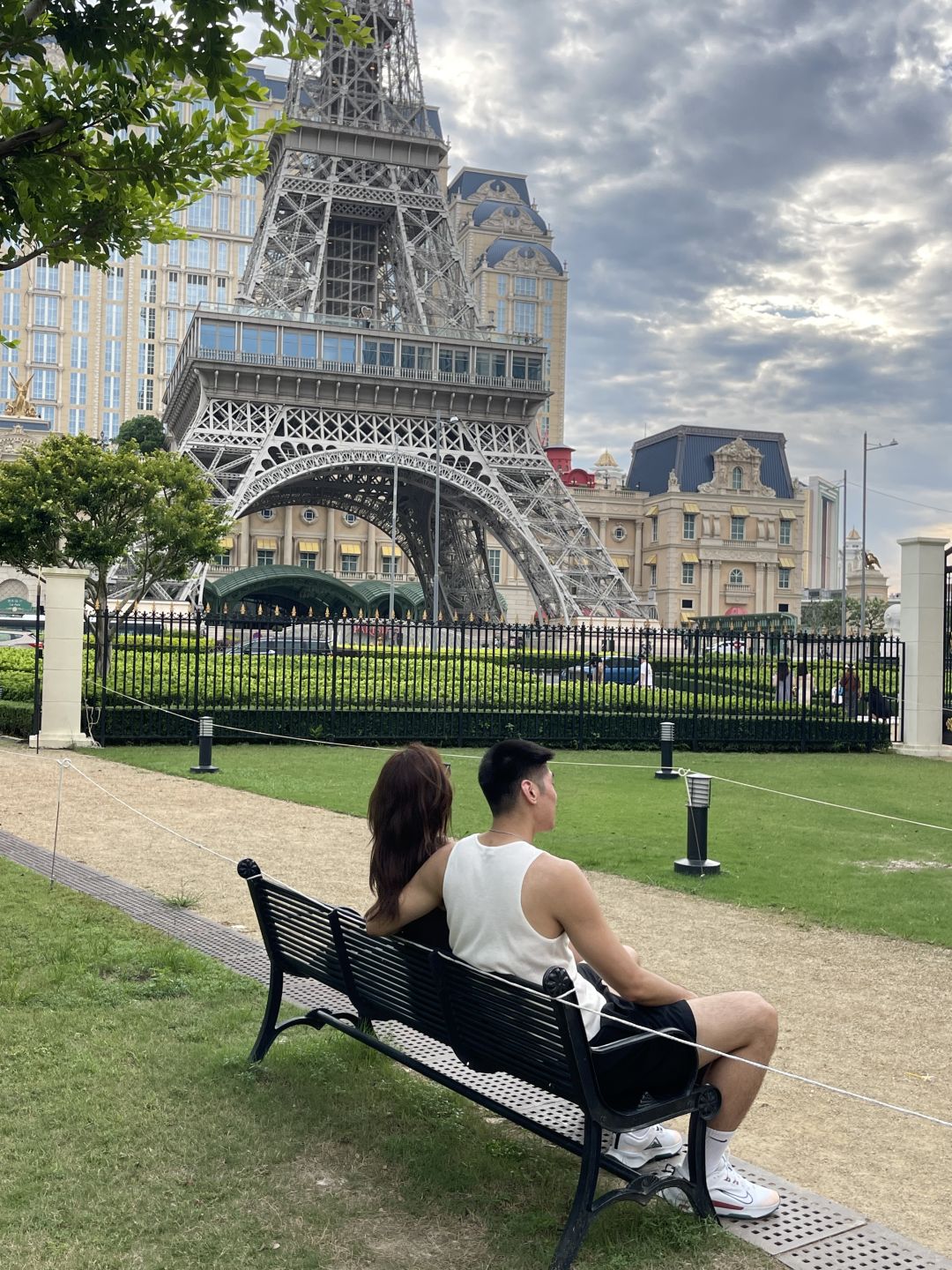 Macao-Finally, I felt the extravagance of Macau, and took a photo at the Parisian Tower