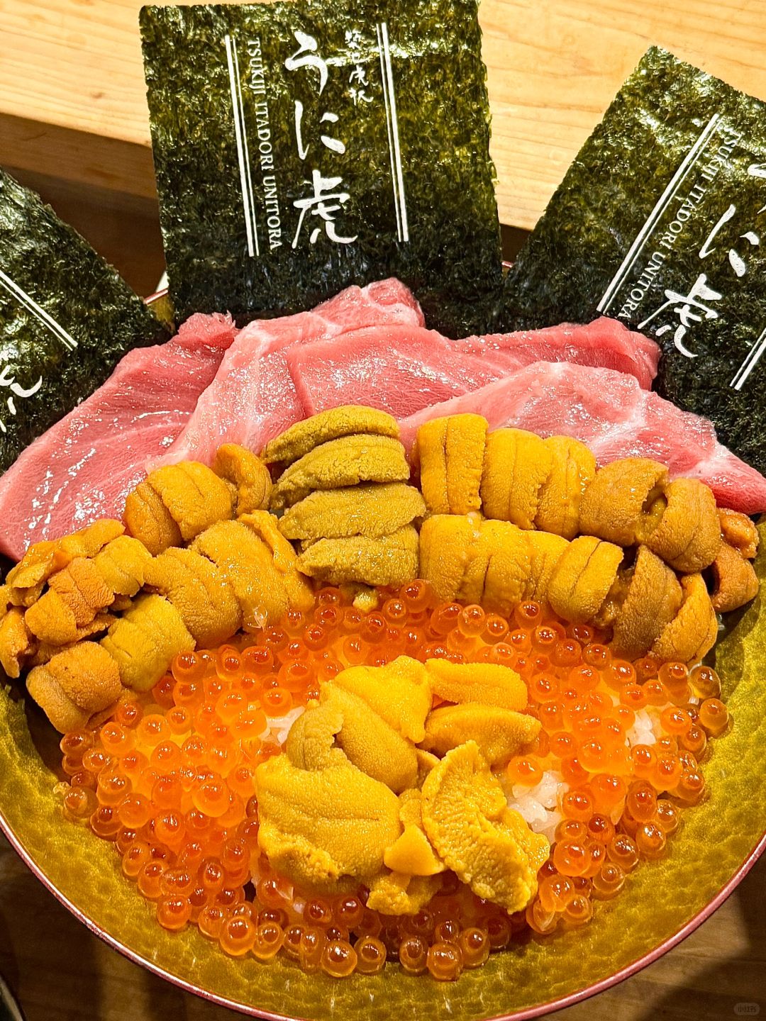 Tokyo-Tsukiji Unitora Nakadori Branch, Tokyo Tsukiji Sea Urchin Seafood Rice Bowl