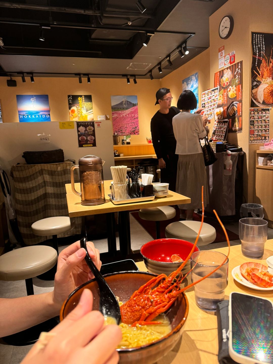 Tokyo-Tokyo Ramen Kokugikan Mai Restaurant, ?This big lobster ramen is only $20
