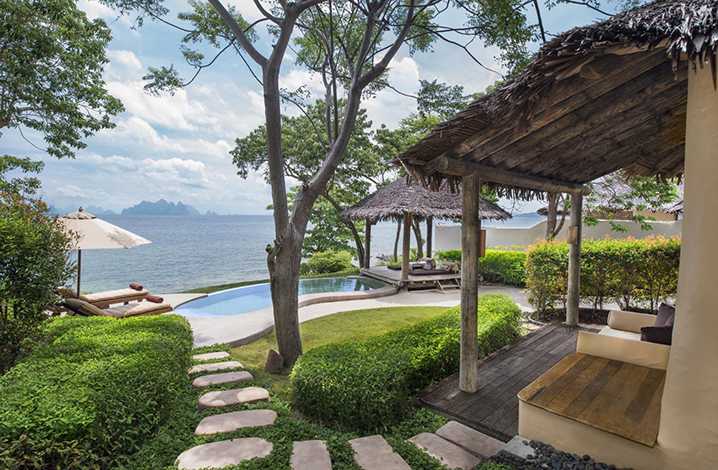 Phuket-Naka Island??‍♀️ Resort in Phuket has an unparalleled sea view that makes you want to sleep