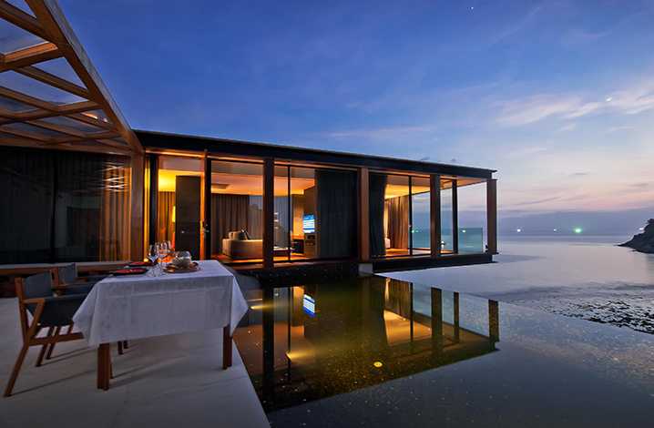 Phuket-Naka Island??‍♀️ Resort in Phuket has an unparalleled sea view that makes you want to sleep