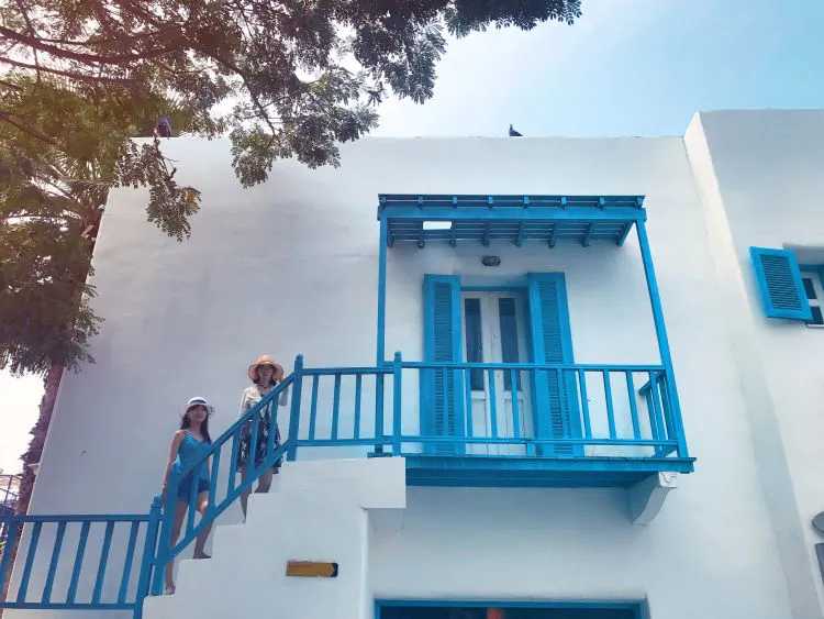 Hua Hin-Hua Hin Santorini Paradise, the Greek Orient, a great place to spend your leisure time