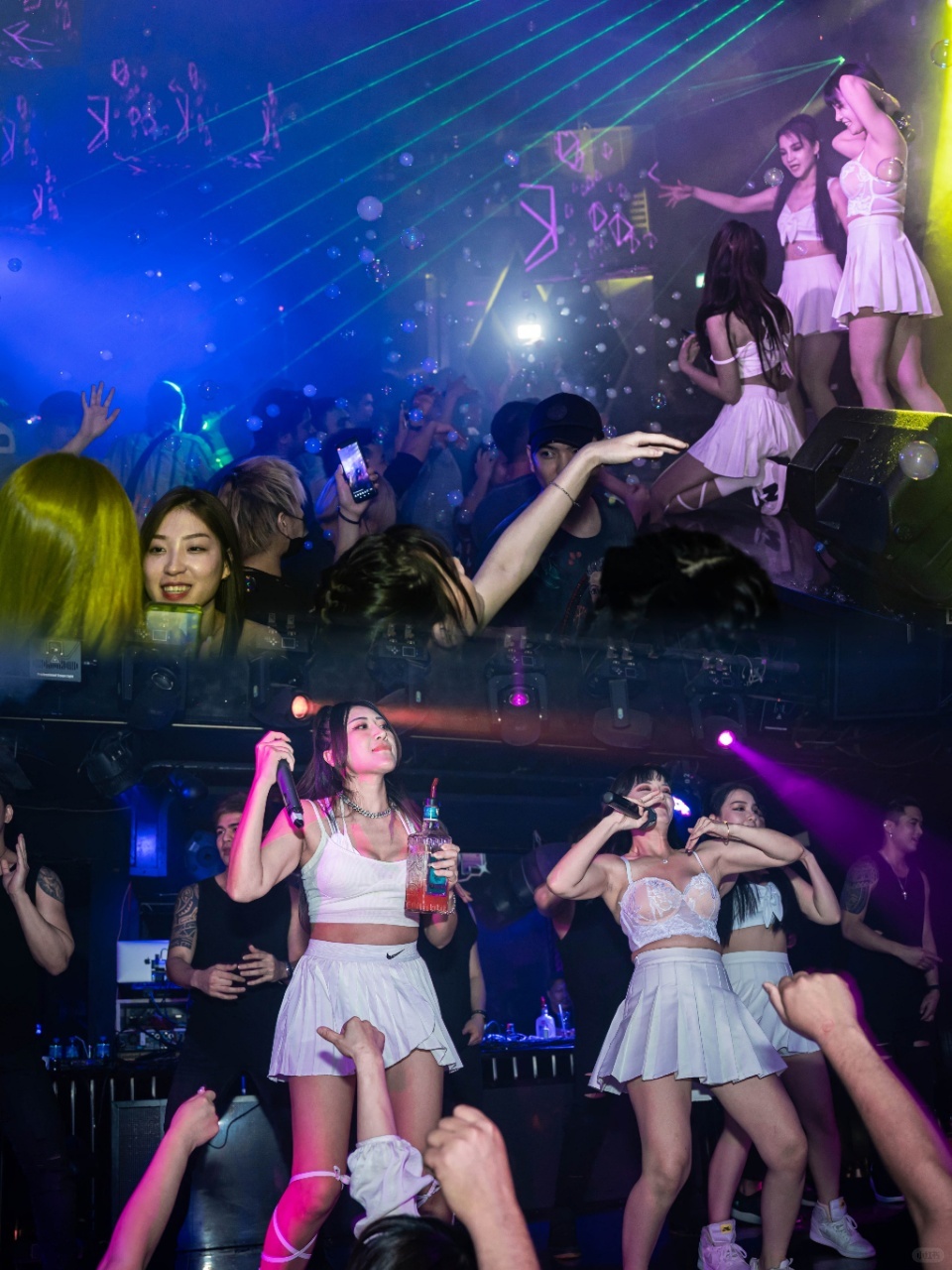 Macao-Macau nightlife ✨ starts from Crystal Box morning whiskey dance floor bar ?
