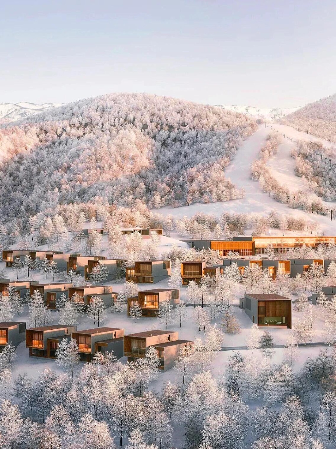 Sapporo/Hokkaido-The stunning Aman Niseko Hotel?? in the pristine nature reserve on Mt. Moiwa in Hokkaido