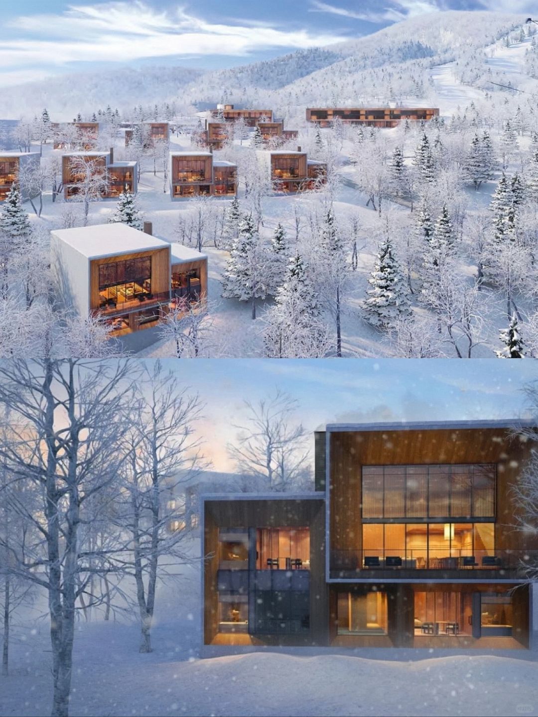 Sapporo/Hokkaido-The stunning Aman Niseko Hotel?? in the pristine nature reserve on Mt. Moiwa in Hokkaido