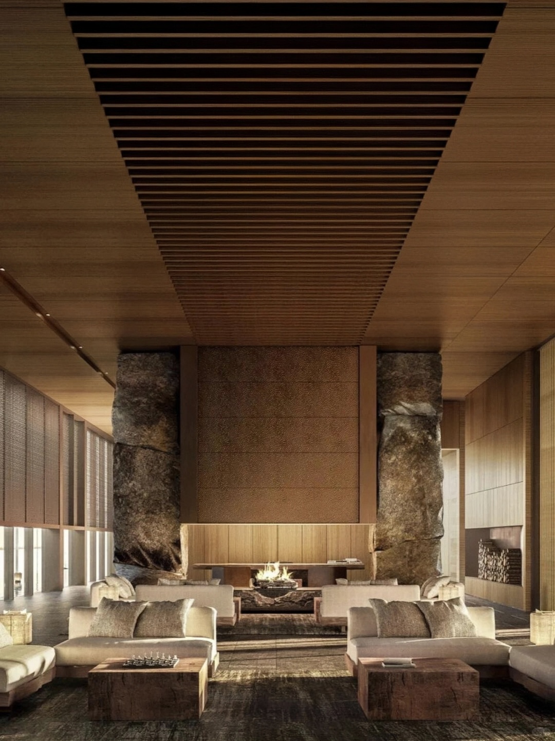Sapporo/Hokkaido-The stunning Aman Niseko Hotel?? in the pristine nature reserve on Mt. Moiwa in Hokkaido
