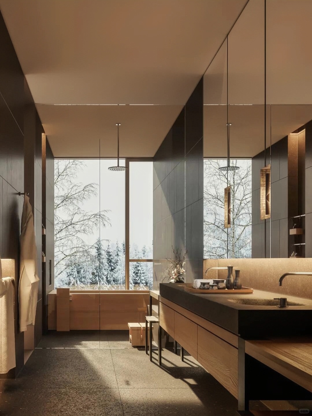 Sapporo/Hokkaido-The stunning Aman Niseko Hotel?? in the pristine nature reserve on Mt. Moiwa in Hokkaido