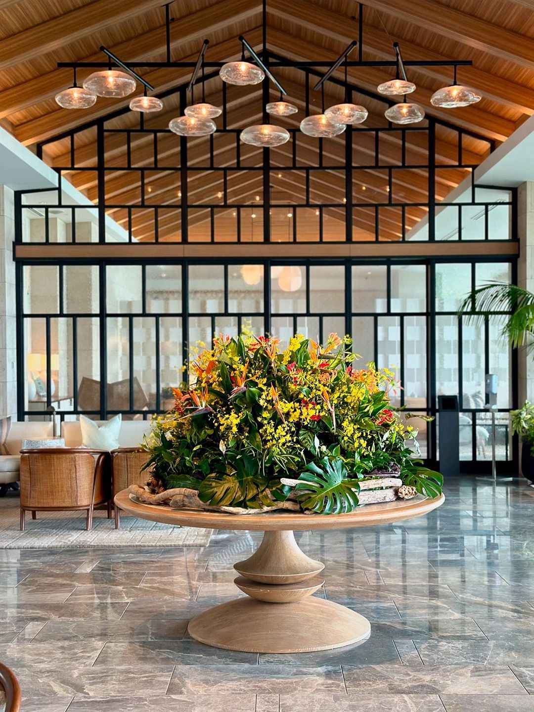 Okinawa-Halekulani Hotel occupies a 1.7km long coastline surrounded by lush Okinawa forests