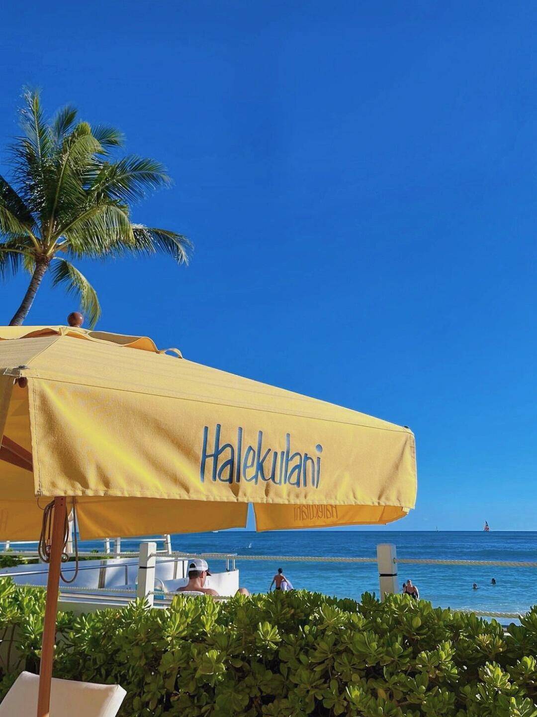 Okinawa-Halekulani Hotel in Okinawa?, surrounded by white sandy beaches and lush greenery