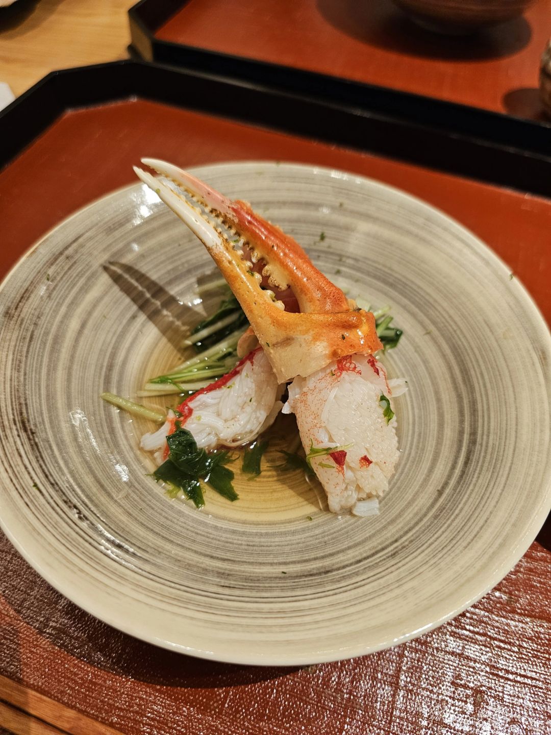 Tokyo-Kanizen, Tokyo's fresh crab restaurant, pays attention to every detail