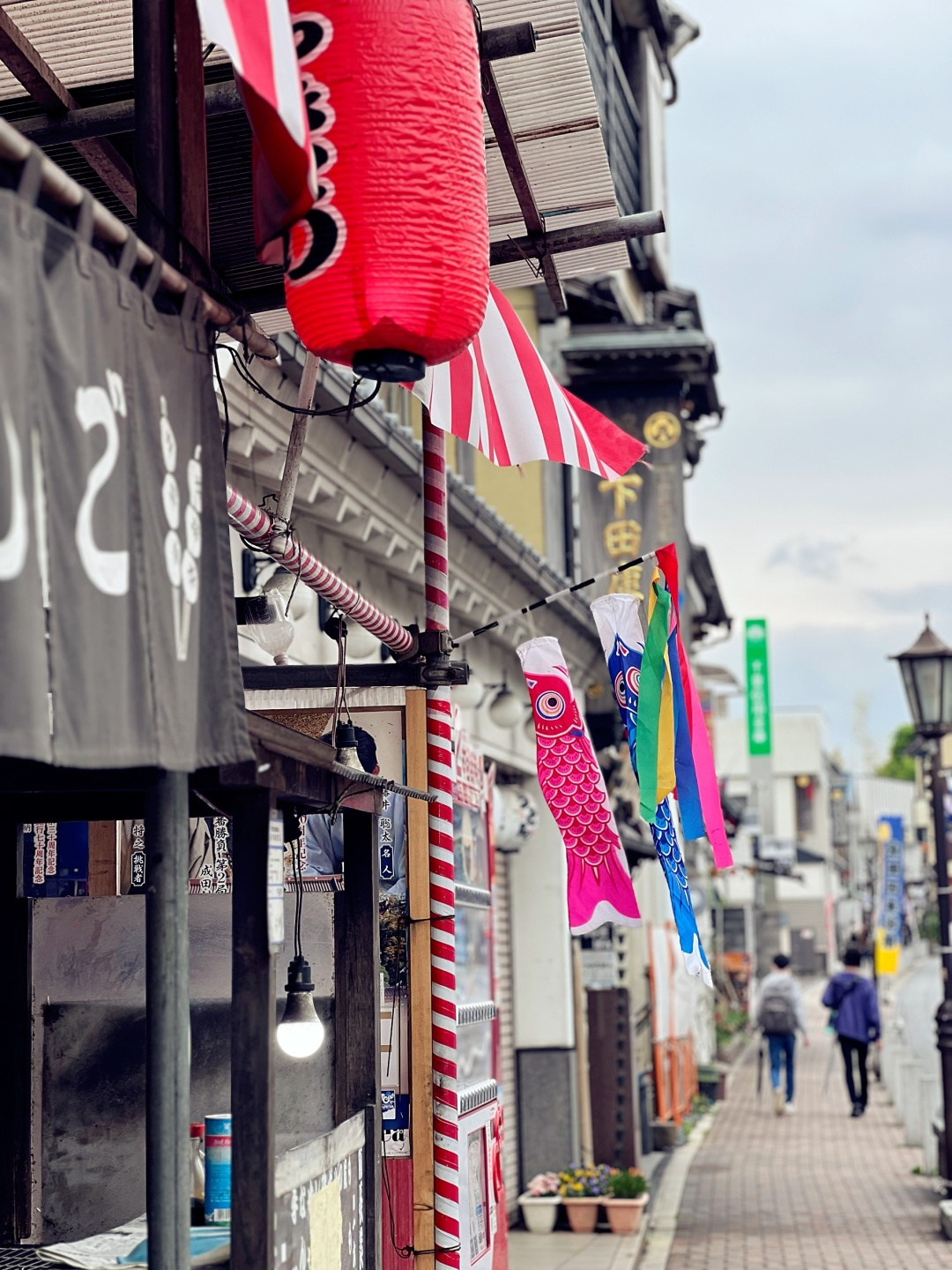 Tokyo-Tokyo Suburbs Travel Naritasan Omotesando?, an old Japanese street lined with shops
