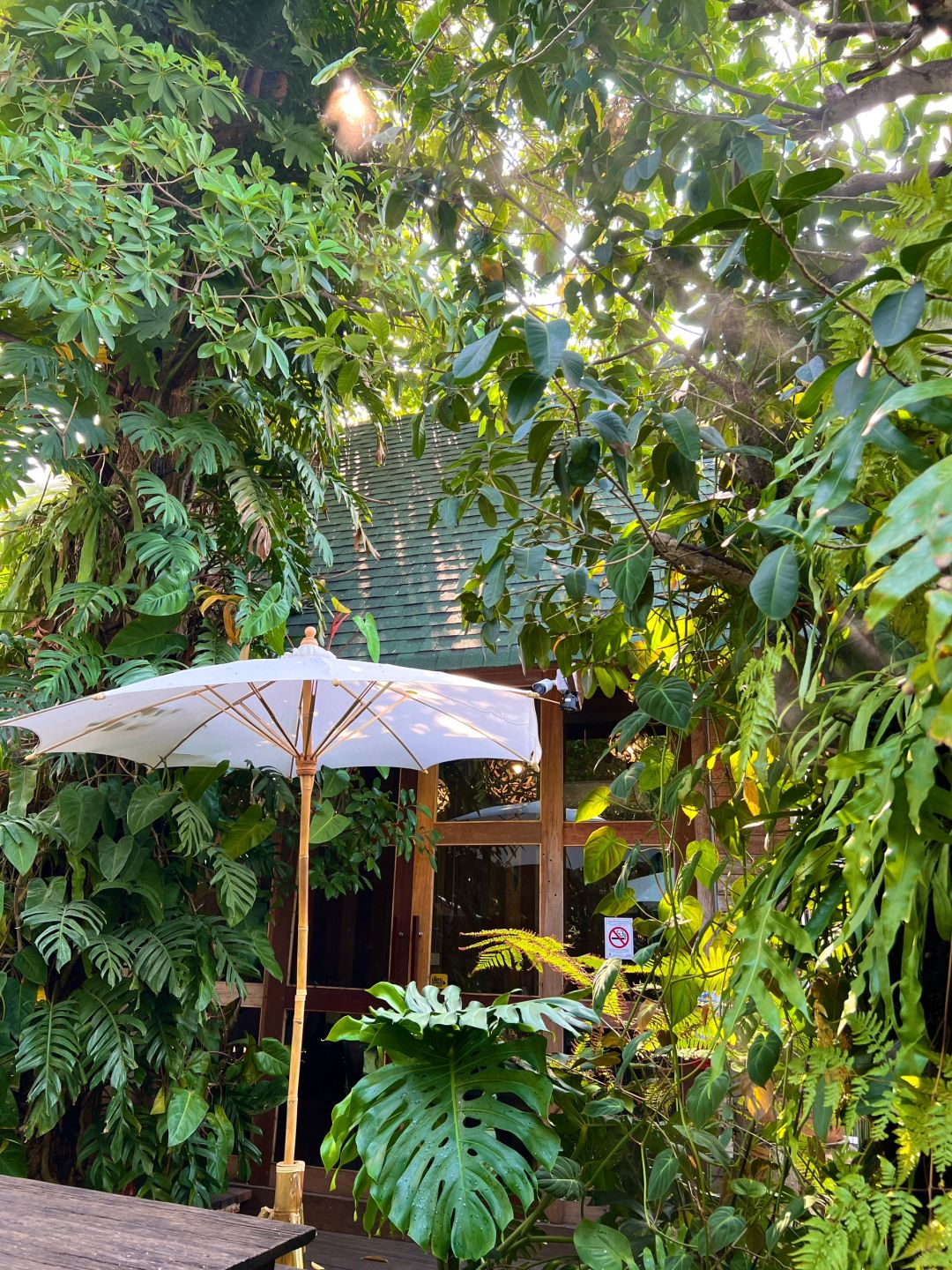Bangkok-Baan Suan Sathon? Restaurant in Bangkok, a rainforest-style coffee shop