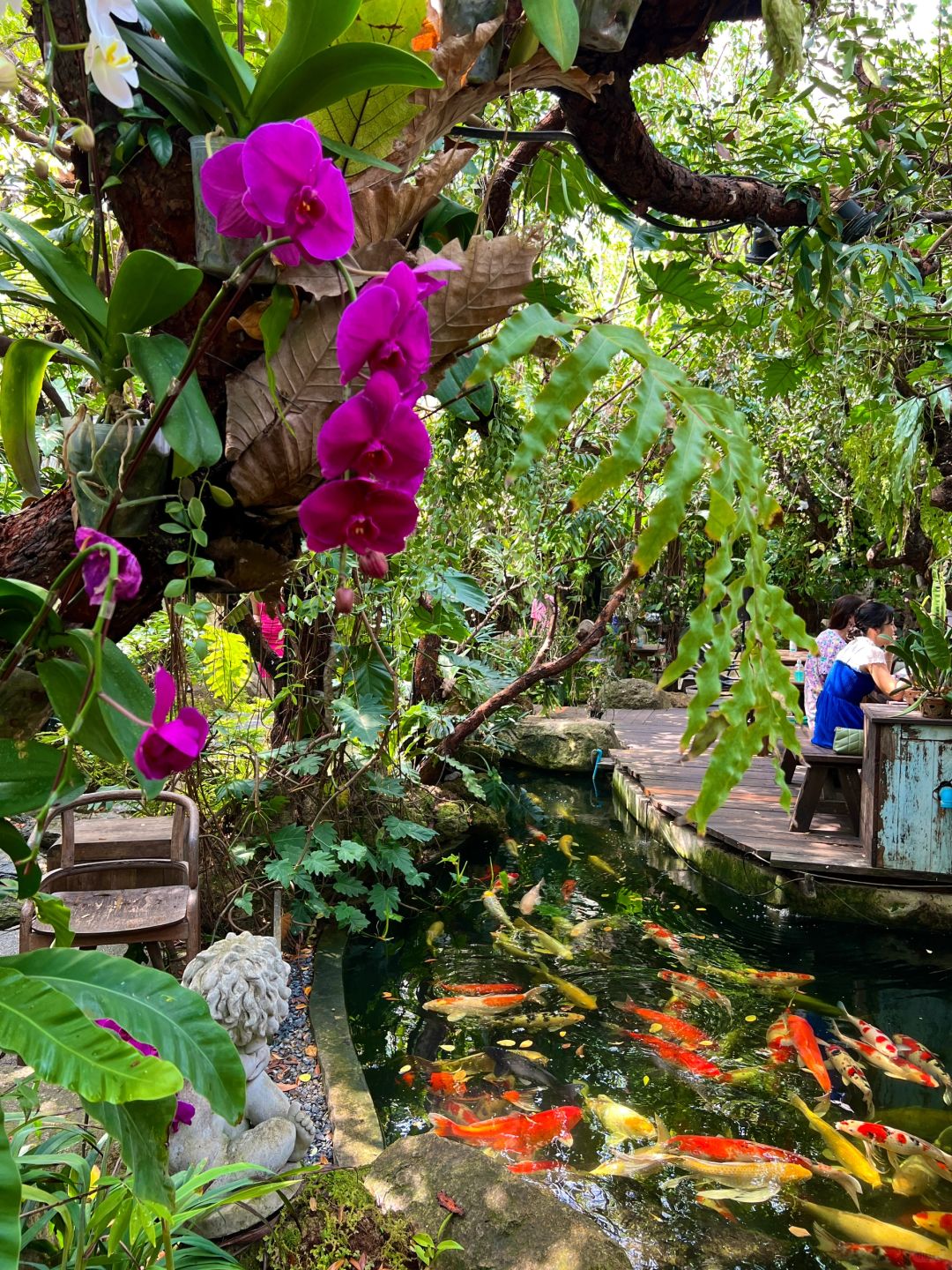 Bangkok-Baan Suan Sathon? Restaurant in Bangkok, a rainforest-style coffee shop