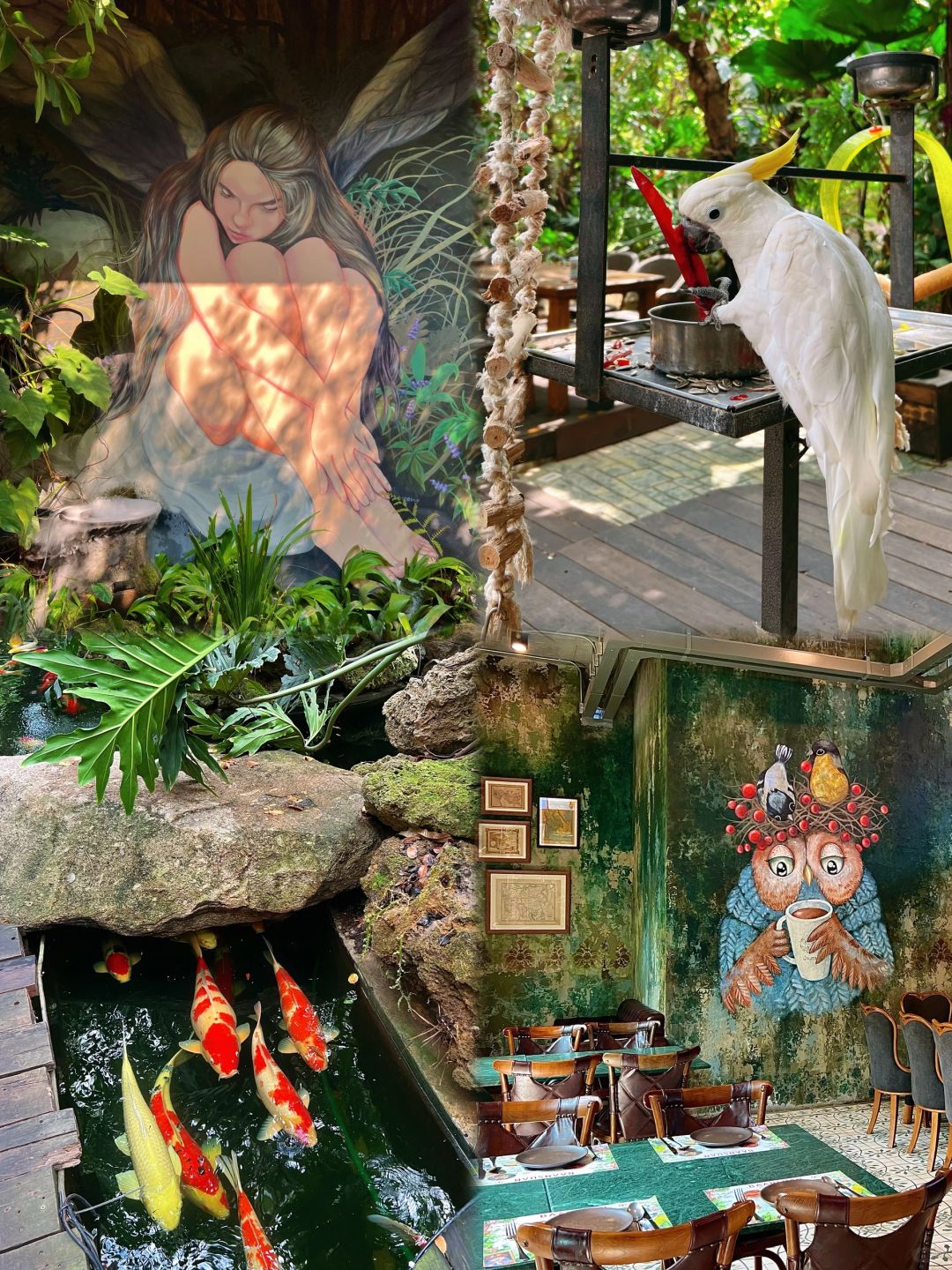 Bangkok-Baan Suan Sathon? Restaurant in Bangkok, a rainforest-style coffee shop