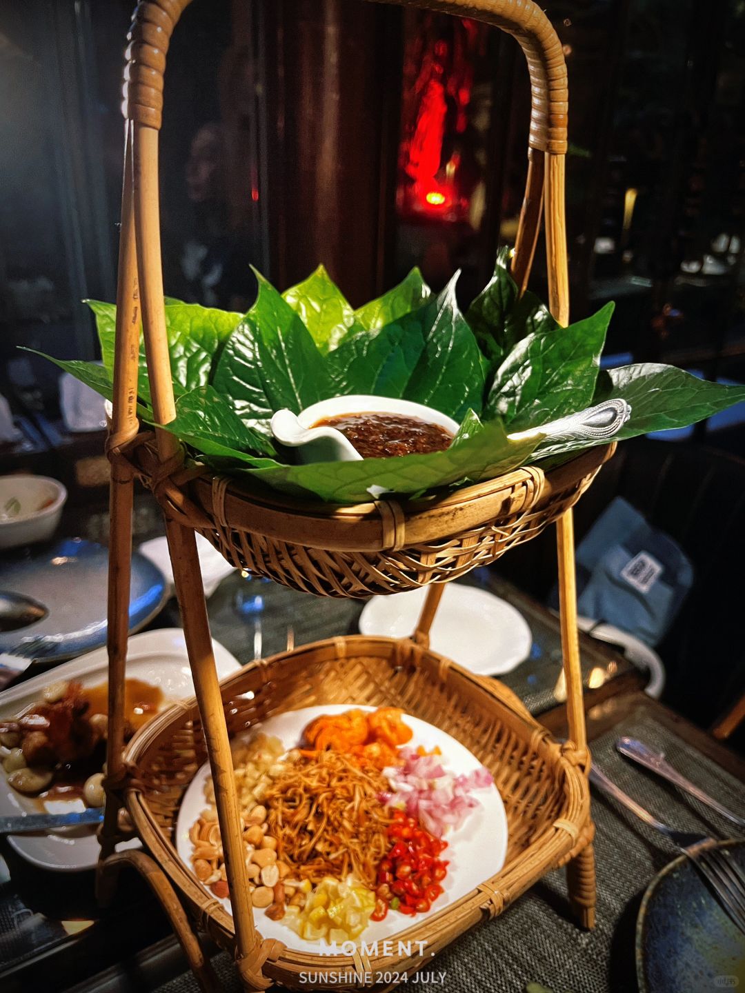 Chiang Mai-The Faces Gallery & Gastro Bar, a Thai restaurant with Angkor Wat-style decoration