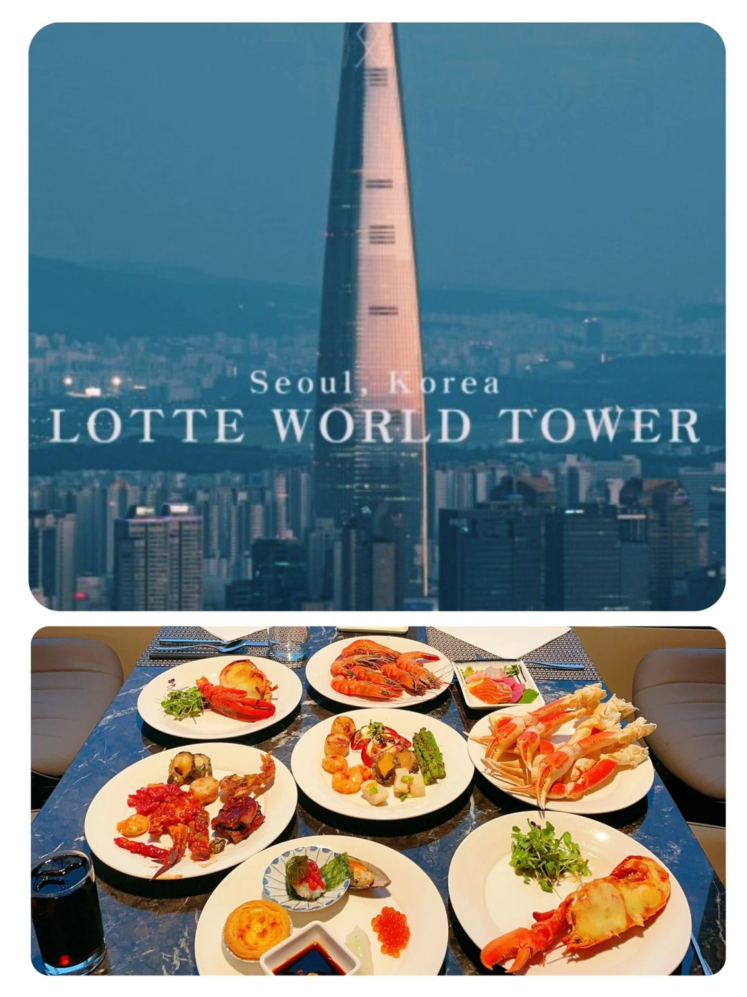 Seoul-Makino Chaya, Lotte Tower 31, Seoul, seafood buffet, crabs are very delicious