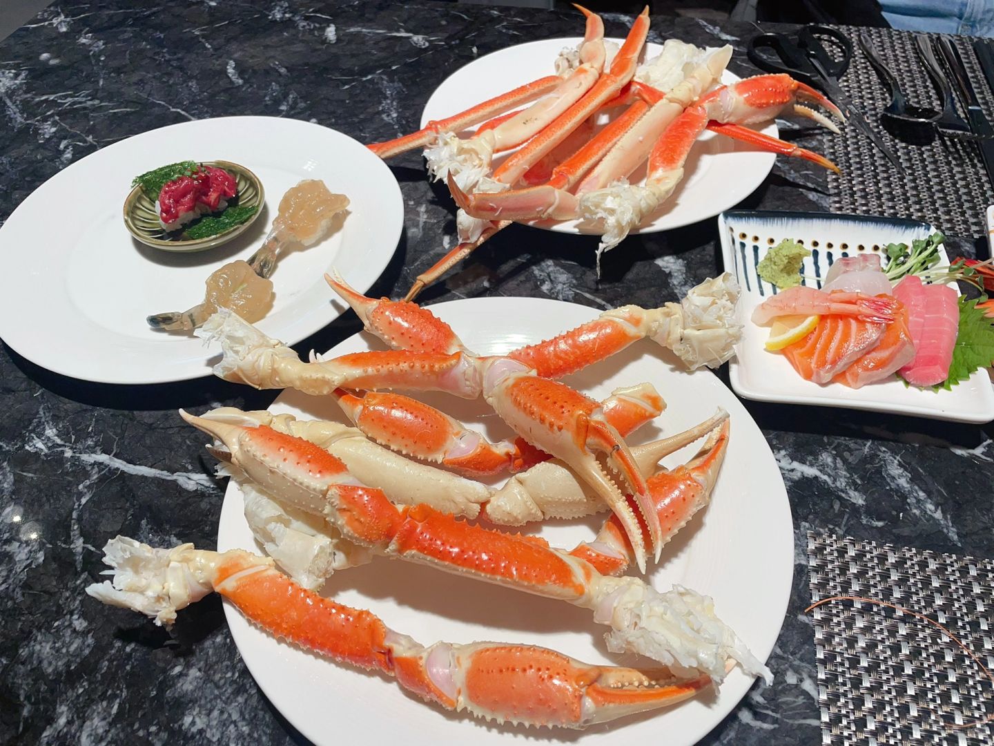 Seoul-Makino Chaya, Lotte Tower 31, Seoul, seafood buffet, crabs are very delicious