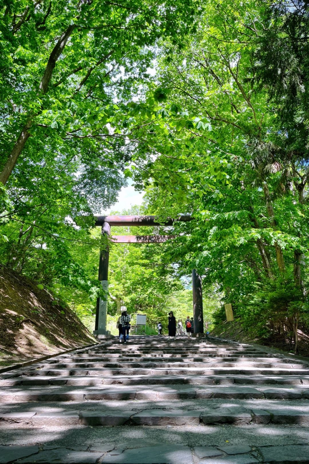 Sapporo/Hokkaido-Hokkaido Jingu Park, built in 1869, is one of the important shrines in Hokkaido