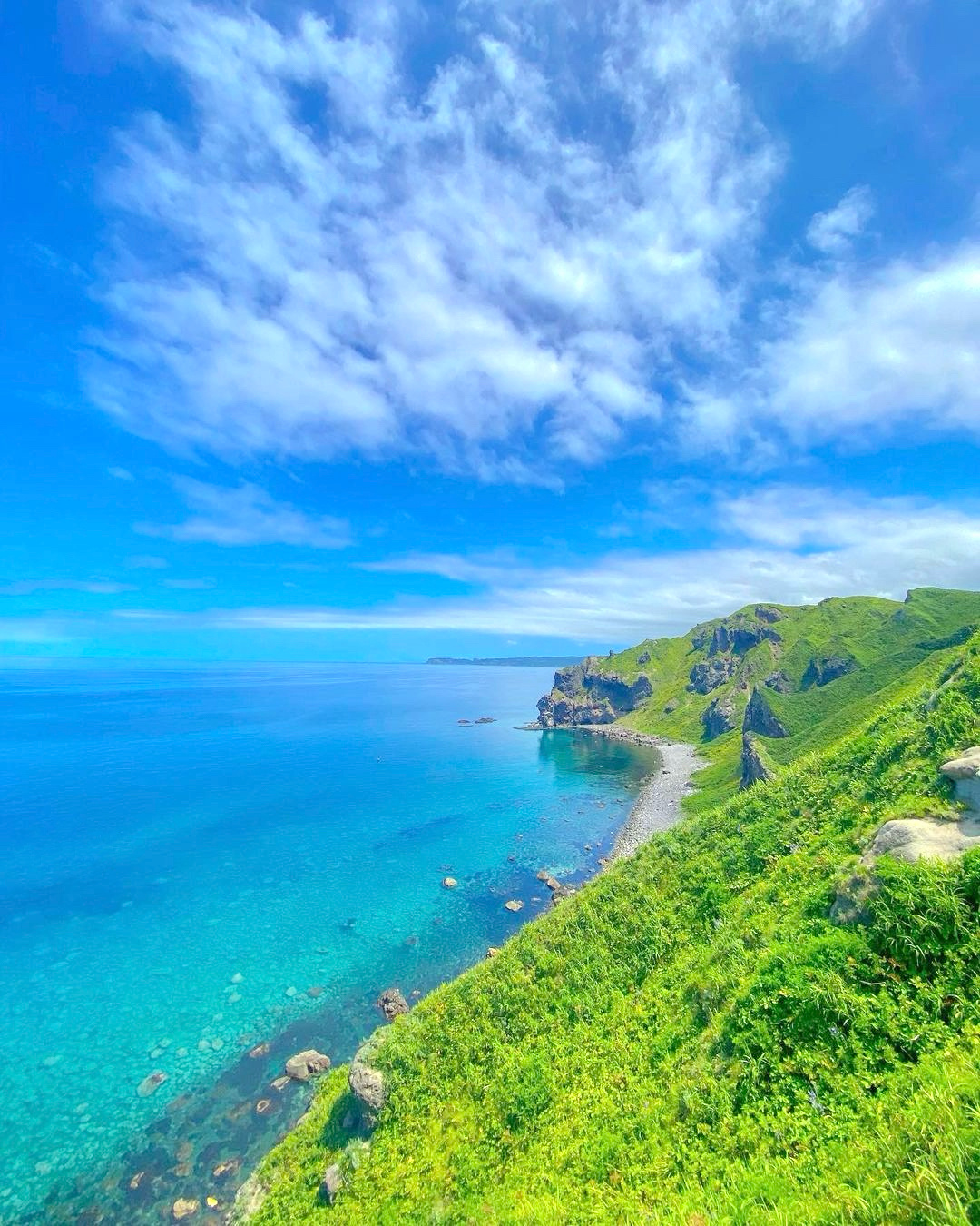 Sapporo/Hokkaido-Hokkaido's summer resort is full of greenery, colorful flowers, and beautiful sea views.