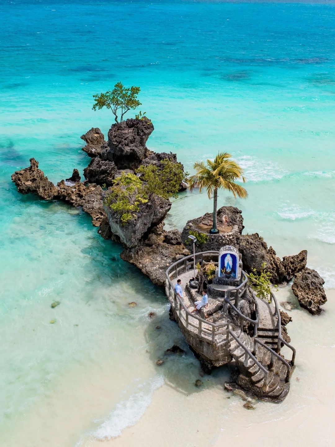Boracay-The most beautiful island, Boracay, with glass-like colorful waters and white and fine beaches