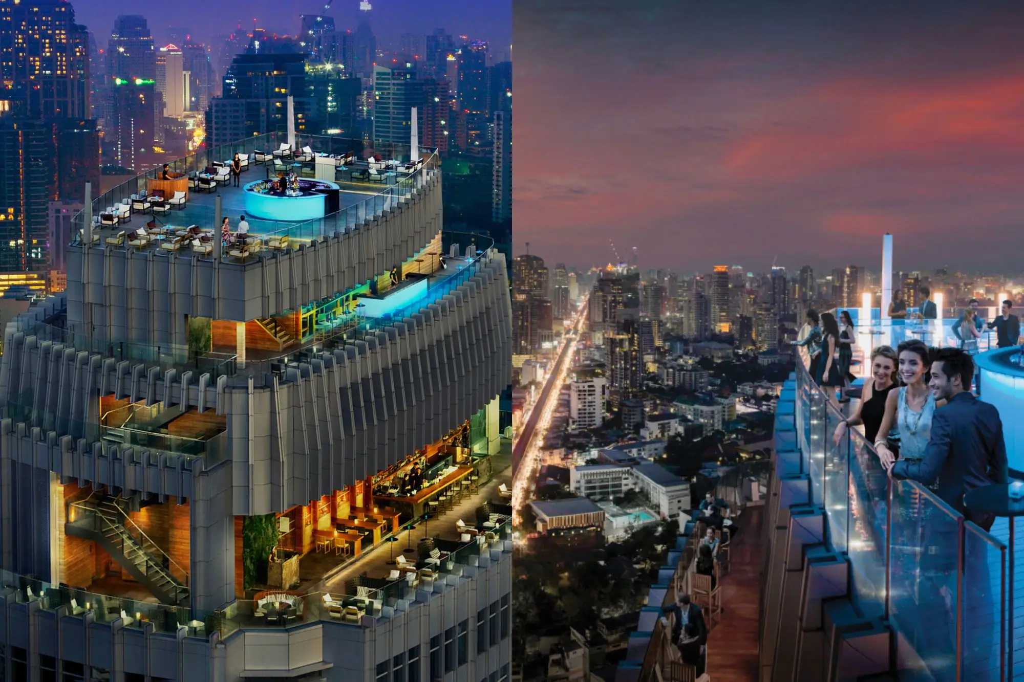 Bangkok-Bangkok Sky Bar Guide, TOP 13 Sky Bars for Nightlife in Bangkok
