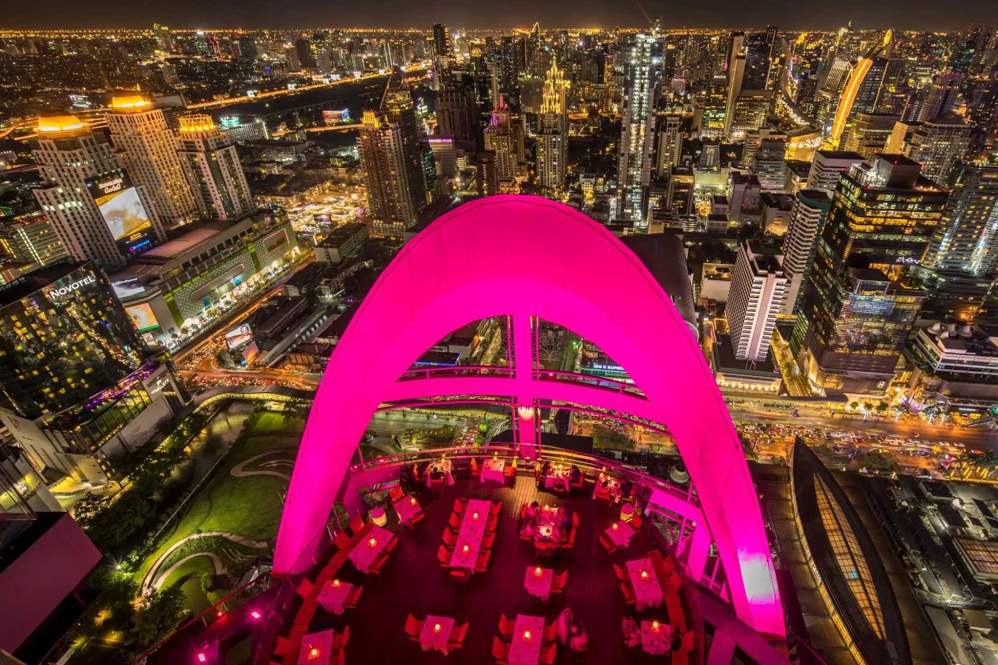 Bangkok-Bangkok Sky Bar Guide, TOP 13 Sky Bars for Nightlife in Bangkok