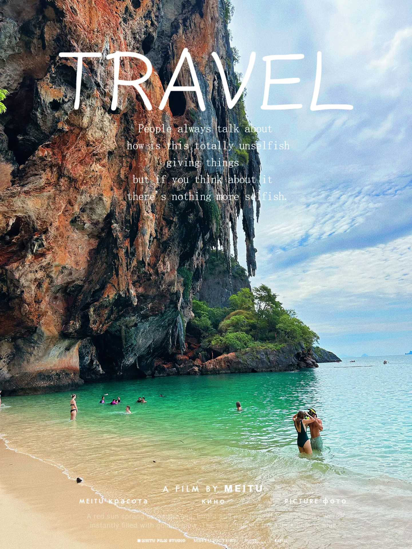Krabi-Railay Beach in Krabi, Thailand?, the closest resort beach to the center of Ao Nang